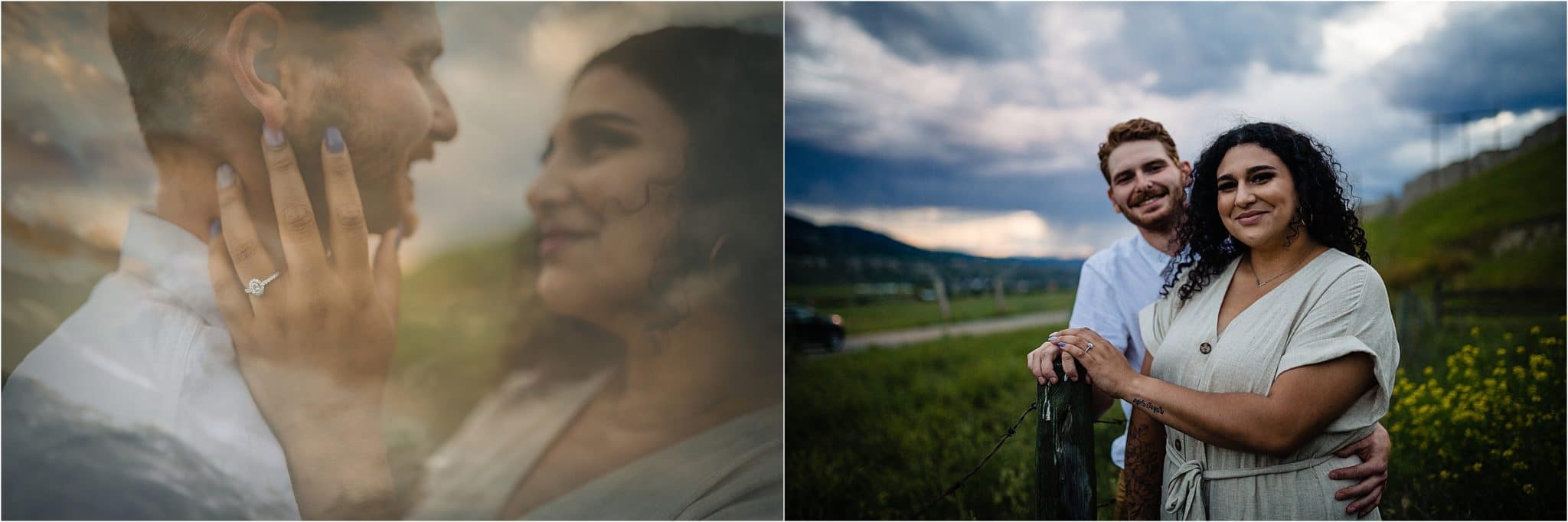 Fauve Braden hoodoos kamloops, Engagement photos at hoodoos Kamloops,