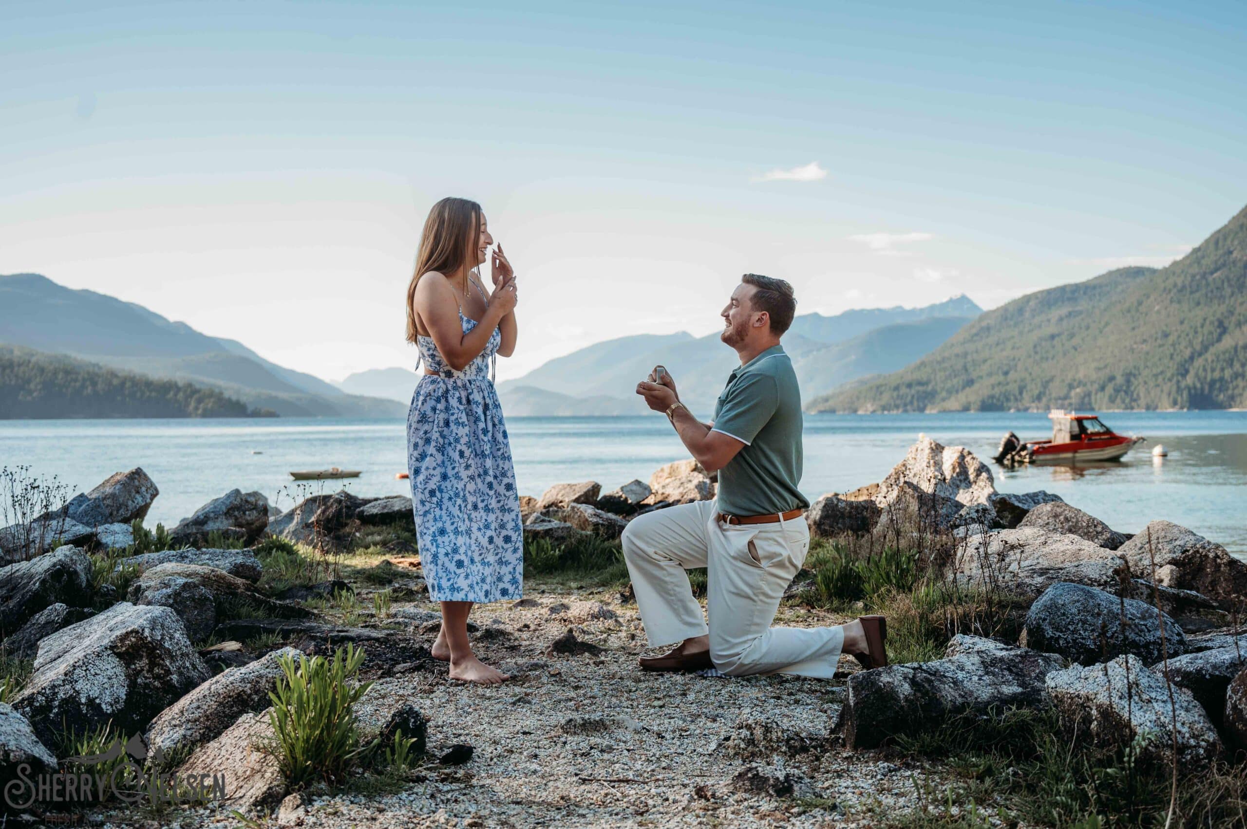 West Coast Wilderness Bride and Groom