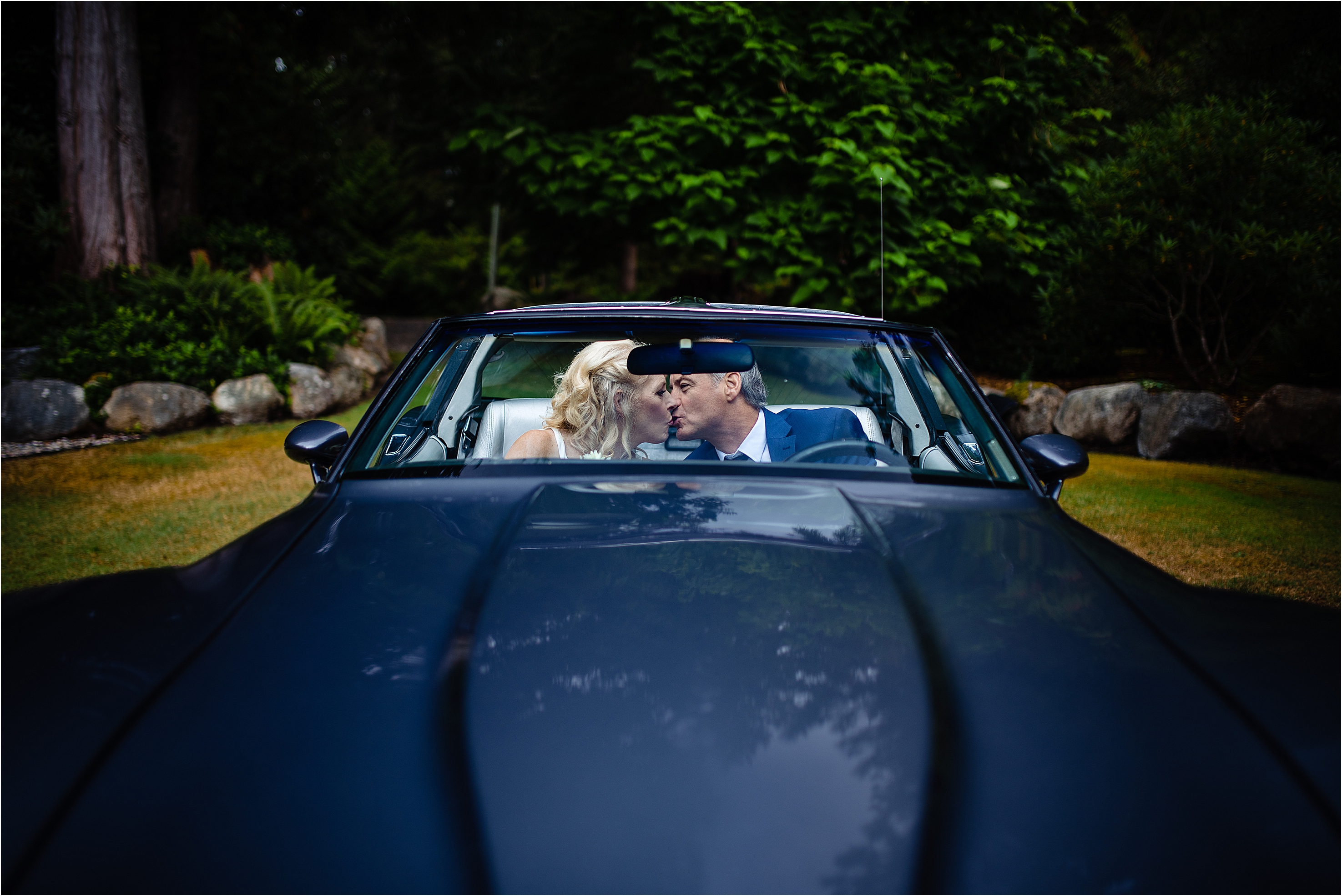 a quick kiss in his 81 corvette photo by Sherry Nelsen 